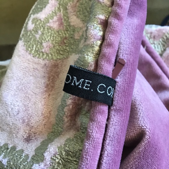 FINAL SALE NWOT Rodeo Home Foil Print on Velvet Fabric Pillow Cover (23”x19”) - Picture 3 of 5